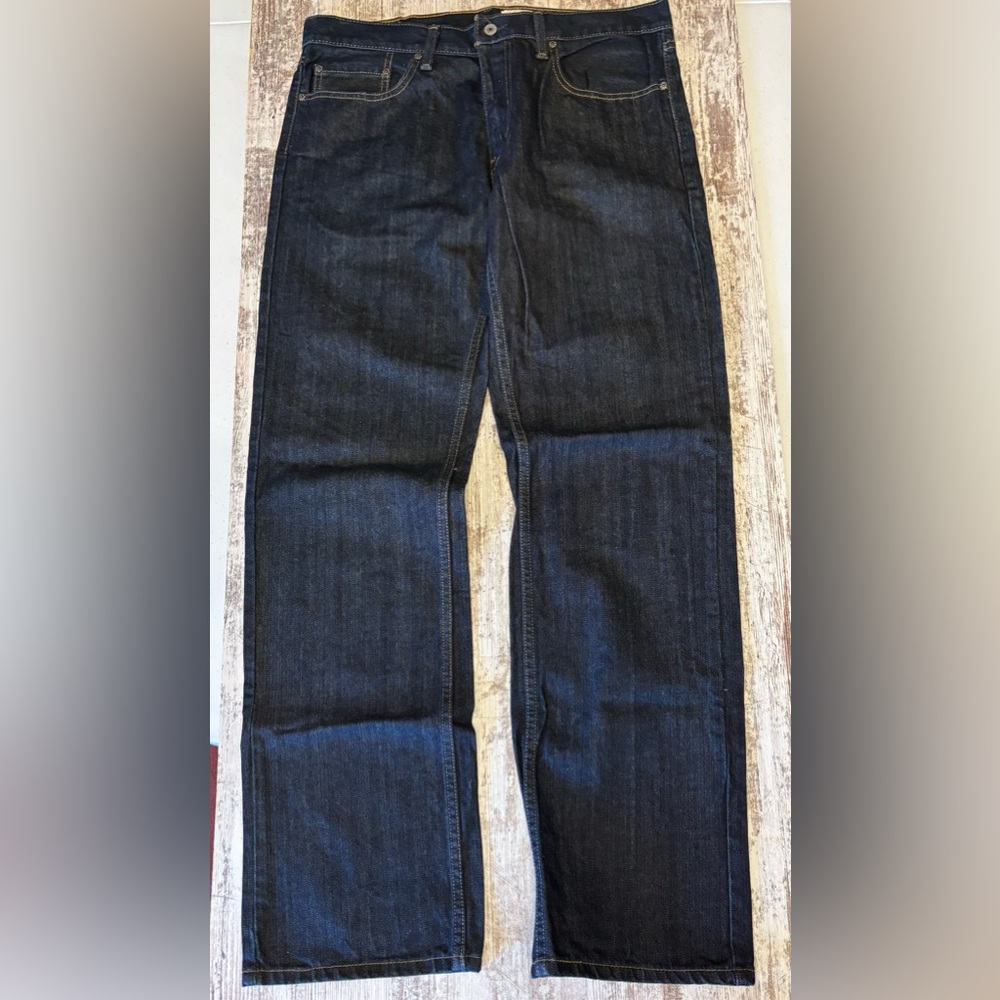 Levi Strauss & Co. Dark Blue Jeans W34/L34
